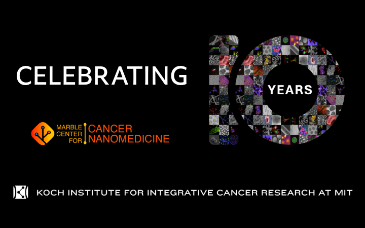 Tiled research images form a 10 over black background