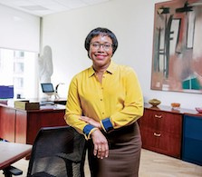 Paula Hammond in her office