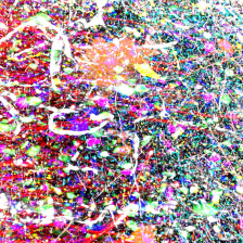 Colorful scientific image