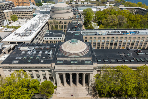 MIT dome seen from above