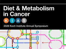 Event title with metabolism diagram drawn like a metro map