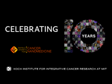 Tiled research images form the shape of a 10 over black background